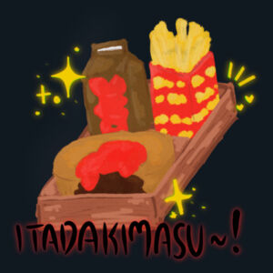 ITADAKIMASU~! - Shirt Design